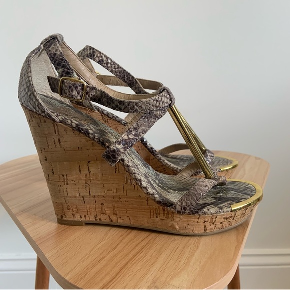 Dolce Vita Strappy Wedges - Picture 3 of 7